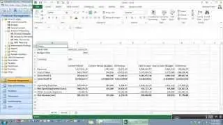 NAV Account Schedules Export to Excel Three Different Months of the Same Report