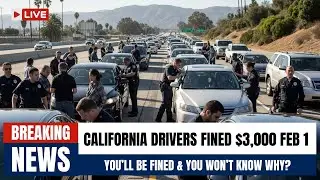 Breaking Alert: California&rsquo;s New Traffic Laws Begin Feb 1 &mdash; One Mistake Could Cost You $3,000