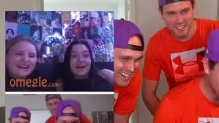 Omegle Triplet Teleport Prank