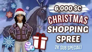 6K Christmas Shopping Spree (2k Sub Special 🎊) + Star Coin Giveaway (CLOSED) 🎄🎁 - Star Stable Online