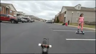 afternoon ride on a delta recumbent trike