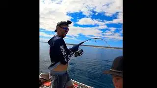 double hook up on a rankin cod and Coronation trout with my 11 year old son #fishing #amazing #fyp