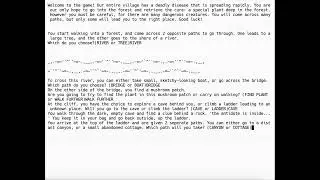 Python Forest Adventure Game