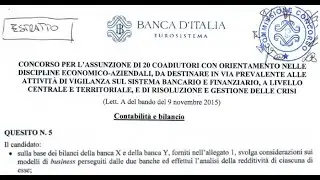 32. Concorso Banca d'Italia: i rischi finanziari - preview [3/3]