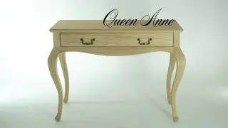 Building a Queen Anne Makeup Table from Scratch