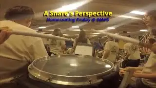 Shadow mountain  Smhs Snare Perspective of Homecoming Friday 2022 credit to @ashtonbrownbmx 