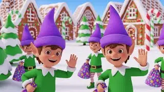Santa&rsquo;s Color Train Song for Kids | Christmas Colors Song, Baby Songs & Nursery Rhymes 🎅🌈🎶