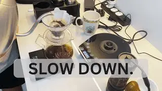 A Pour-Over Meditation on a Rainy Day: 3 BEANS | 1 CUP!