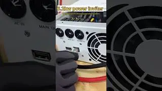 6.2kw Pv power solar & inviter#shorts