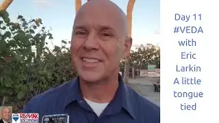 A little tongue tied on Day 11 #VEDA with Eric Larkin