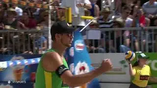 Coop Beachtour 2018, Final M&agrave;nner - Highlights