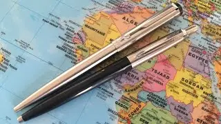 The Timeless Parker Vector Stainless Steel CT Ballpoint Pen & Parker Jotter Special Black (Unboxing)