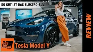 Tesla Model Y (2021) So gut ist das Elektro-SUV! ⚡️ Review | Test | Preis | 7-Sitzer | Performance
