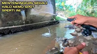 Alhamdulillah Mancing di Bawah Jembatan Sungai Kecil ini Ternyata Ada Ikanya #LM10