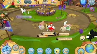 Animal jam with my friends