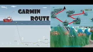 Garmin routes எப்படி பயன்படுத்துவது|Marine GPS routes எவ்வாறு பயன்படுத்துவது#Garmin 78s routes