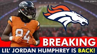 🚨HE&rsquo;S BACK!🚨Broncos Sign Lil&rsquo;Jordan Humphrey Before Matchup vs. Chiefs