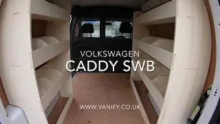 Volkswagen VW Caddy SWB Lightweight Racking / Shelving Tool Storage Solution from Vanify.co.uk