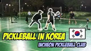South Korea 🇰🇷 Pickleball with Incheon Songdo Pickleball Club Pt 1 | 4/16/24