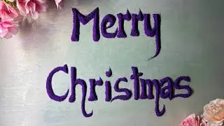 ✨Merry Christmas❤️ Sand Art   Relaxing ASMR Name Writing | Satisfying Sand Calligraphy | Calm