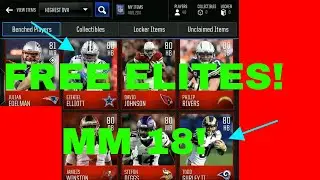 FREE ELITES FOR EVERYONE! MADDEN MOBILE 18!