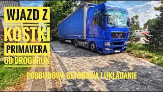 Szybko - Dobrze - Tanio czyli podjazd z kostki Primavera od Drogbruk - #Probst #brukarz #paving