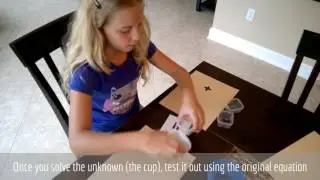 Chocolate Math Challenge #17 SOLVED! (solving equations)