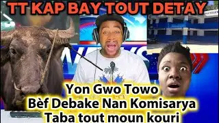 Yon Gwo Towo Bèf Debake Nan Komisarya Taba