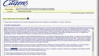 How to Perform a Bank to Bank Transfer- Citizen's Bank Case Study