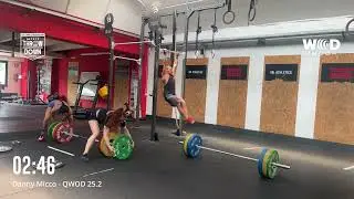 Germanthrowdown 2025 Danny Micco wod2 Elite