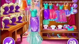 Frozen Game Elsa Queen Makeup, Dress up and Spa  - Help Elsa Queen Choose Dress