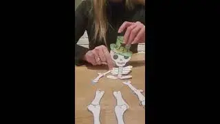 How to make a simple Skeleton Puppet video
