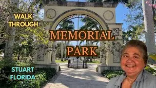 Memorial Park Walk Through with RockinRobin 103 Stuart, Florida