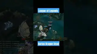 Darius Dragon Steal League of Legends #lolclips #leagueoflegends #darius #dragonsteal