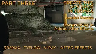 Post Apocalyptic Visual FX 3DS MAX Parking Garage Ceiling Collapse Pt3