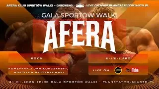 AFERA Gala Sportów Walki, Gniewino 2026