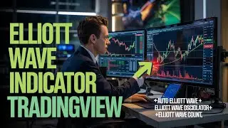 Elliott Wave Indicator Tradingview | Elliott Impulse & Correction Wave | Auto+Oscillator+Count Wave