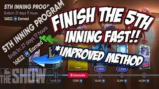 HOW TO FINISH THE 5TH INNING PROGRAM FAST MLB The Show 21