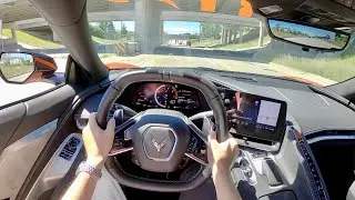 Modified C8 Corvette Z51 Performance Package - POV Driving Impressions