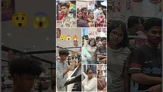 public reaction😦😳🔥 #trending #viral #shorts #publicreaction #reaction #publicpiano