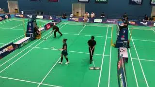 Philippine National Badminton Open R16 WS (Mika De Guzman VS Bianca Carlos) Set 2