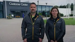 Presentation av Volvo Customer Center i Eskilstuna