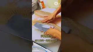 Sea Bass Fish Cutting and Slicing Skills l 😍🐟l #shorts #viralshorts #fishcutting #seabass