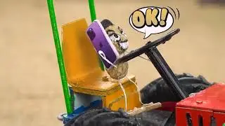 diy tractor Amazing Modern Asphalt Road Construction Technology | Two-way asphalt road