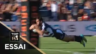 TOP 14 - Essai Mathieu LAMOULIE 1 (SUA) - Agen - Toulon - J1 - Saison 2019/2020