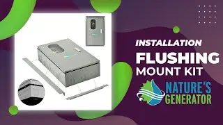 How to Install the Flush Mounting Kit | Nature&rsquo;s Generator Transfer Switch