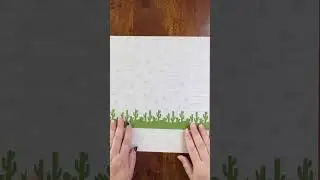 Creative Memories - June 2025 - Cacti Border Punch #diy #scrapbooking #cardmaking
