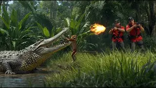 Komodo Dragon vs Ultimate Predators | Savage Wildlife Animation 16K