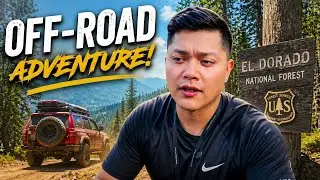 El Dorado National Forest Overlanding Trip 🇺🇸 | Memorial Day Off-Road Adventure! Camping 2025 VLOG