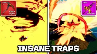 Using The Best *ONE SHOT* Trap COMBOS in bloxfruits... 💀